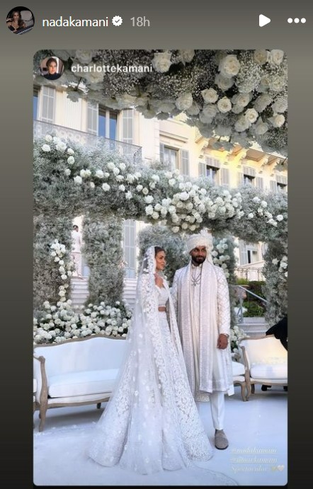 Rochia de mireasa fabuloasa purtata de aleasa miliardarului Umar Kamani 6