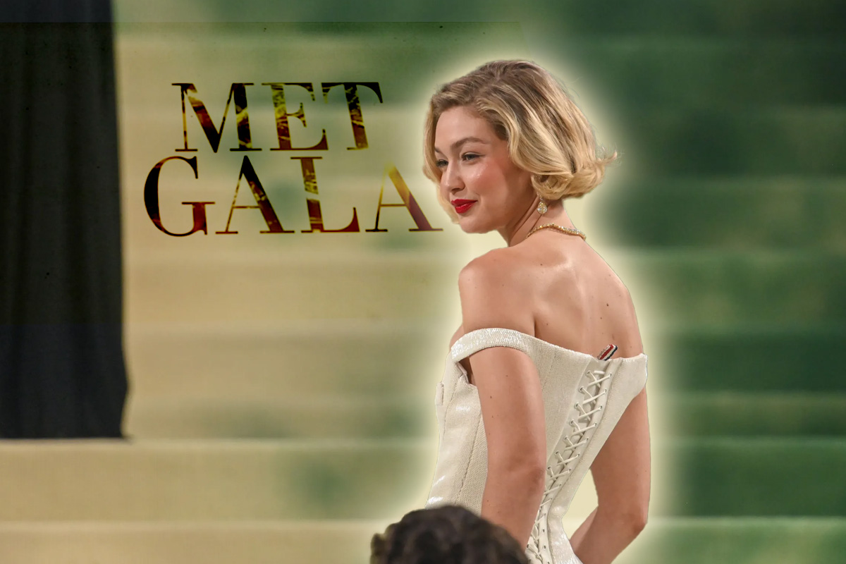 Rochia fabuloasă purtată de Gigi Hadid la Met Gala 2024. A fost nevoie de peste 13.000 de ore de lucru la broderia ei, toți i-au admirat ținuta de gală