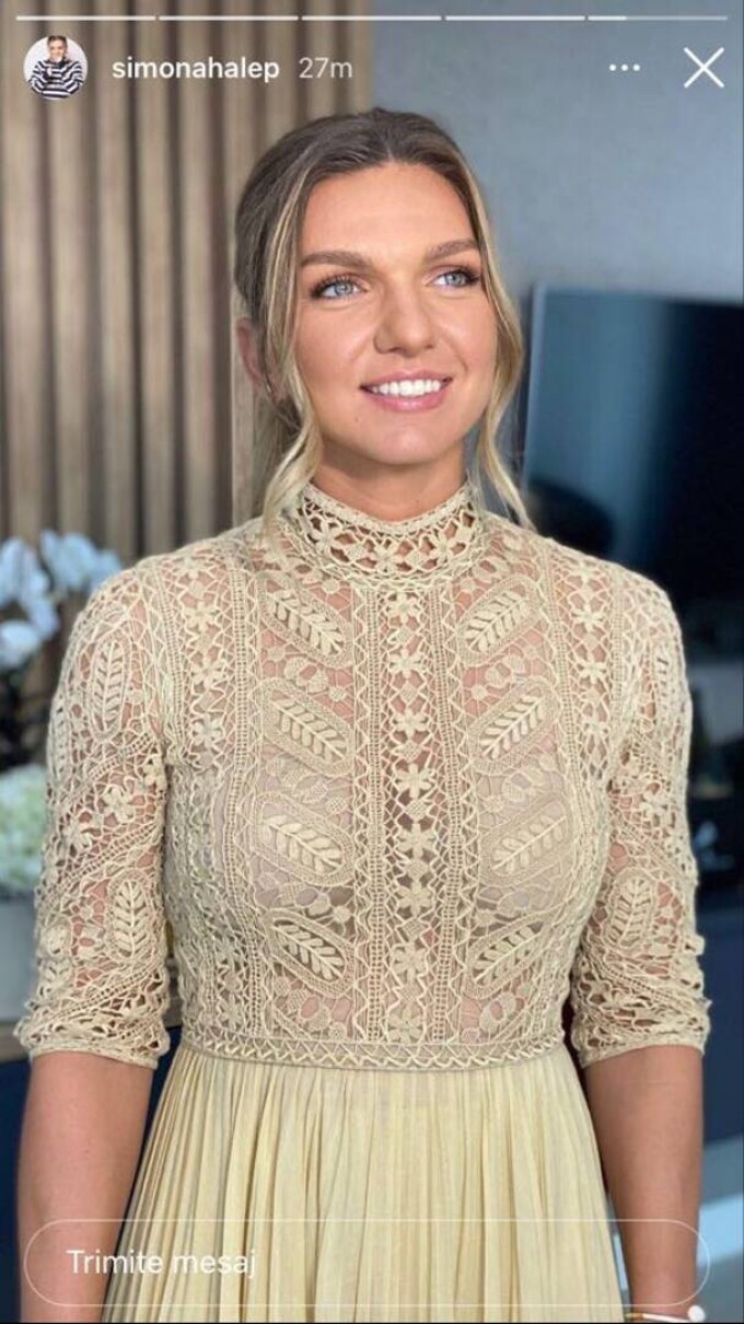 Ce a postat Simona Halep, după ce au apărut imagini cu ea și presupusul ei iubit