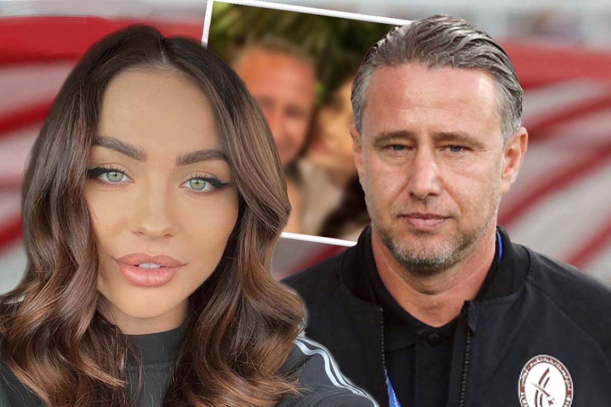 Cât de bine arată iubita lui Laurențiu Reghecampf la aproape două luni de când a devenit din nou mamă! Corina a captat toată atenția într-o rochie neagră mulată