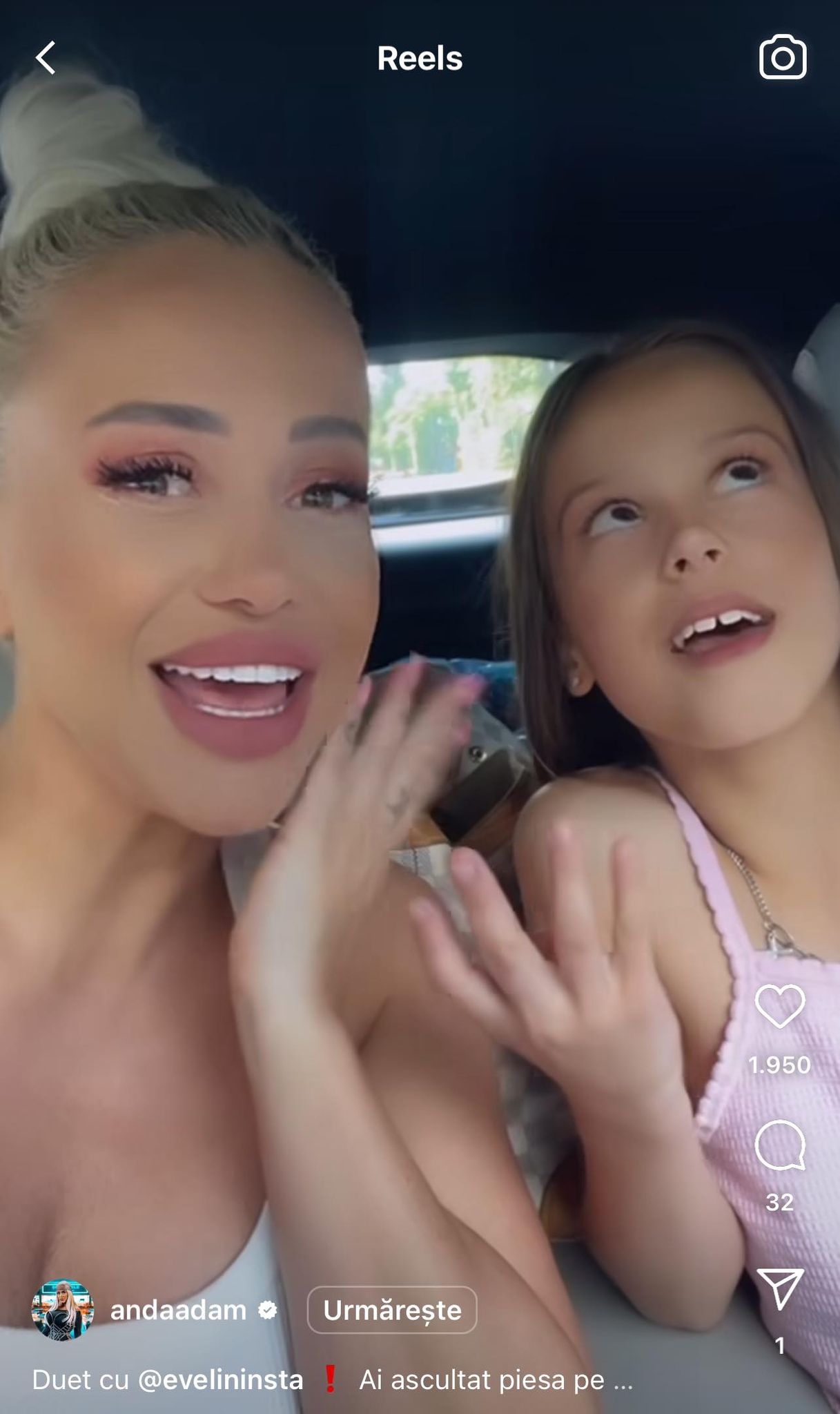 Cat de mare si frumoasa a crescut fiica Andei Adam 1