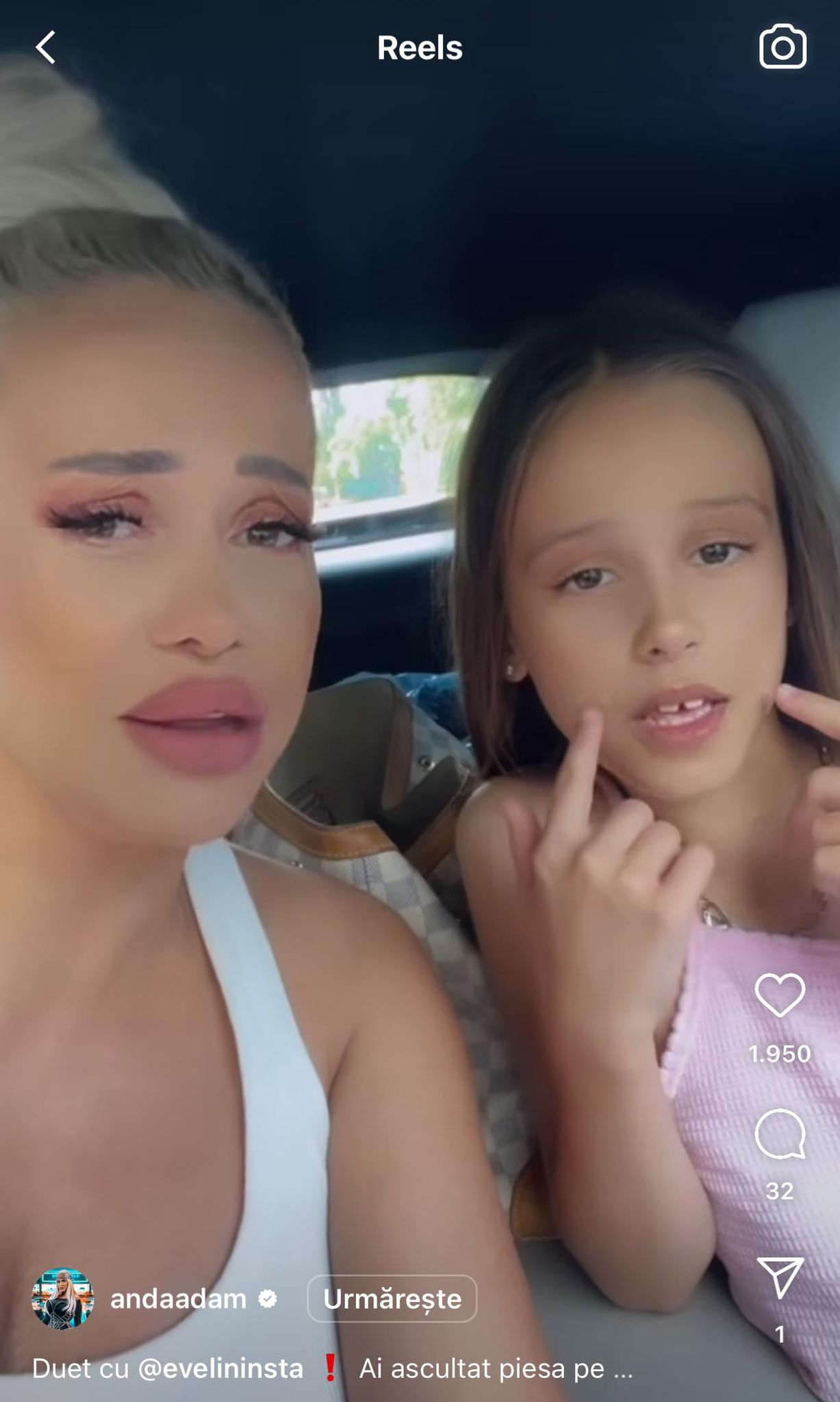 Cat de mare si frumoasa a crescut fiica Andei Adam 2