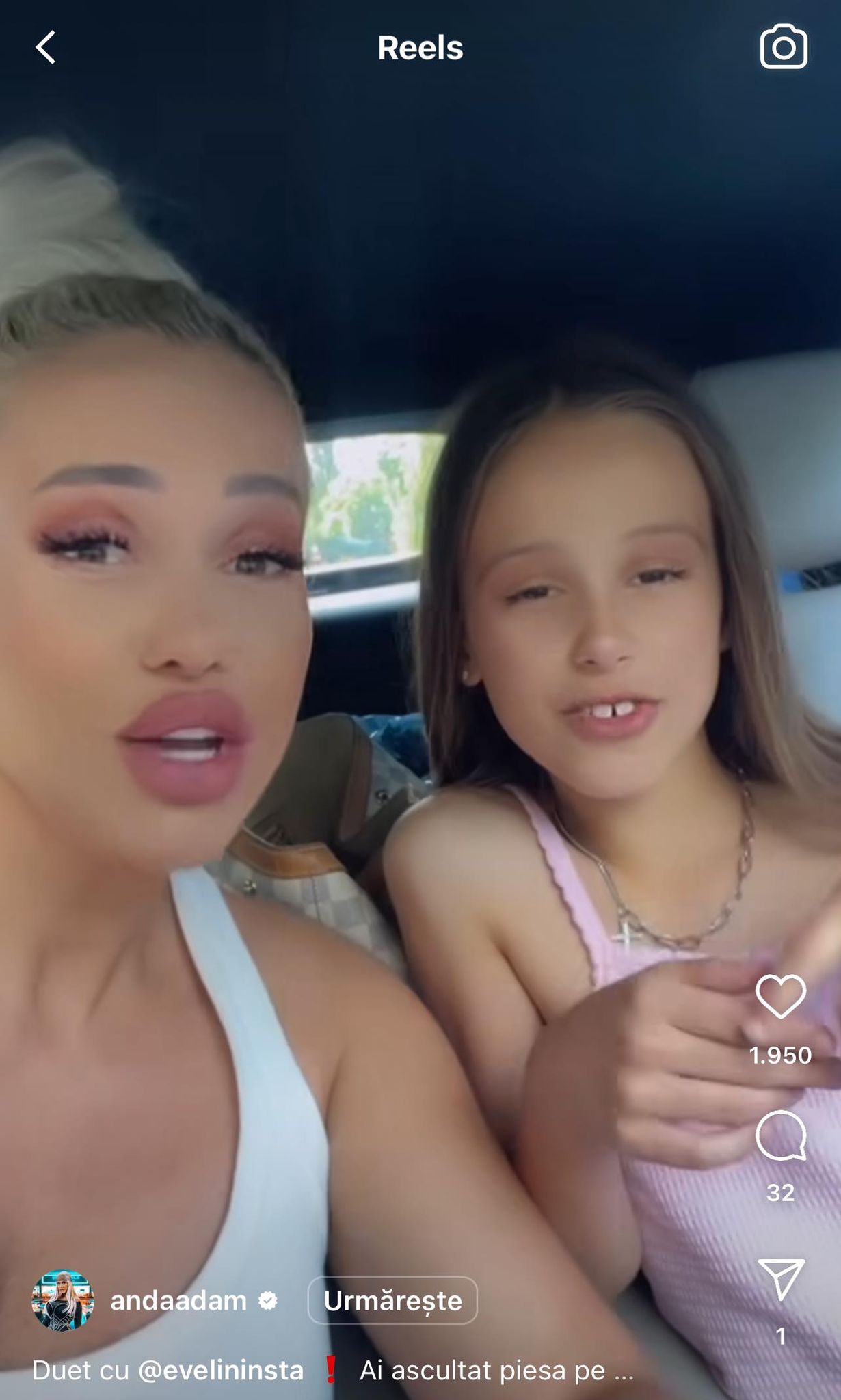 Cat de mare si frumoasa a crescut fiica Andei Adam 3