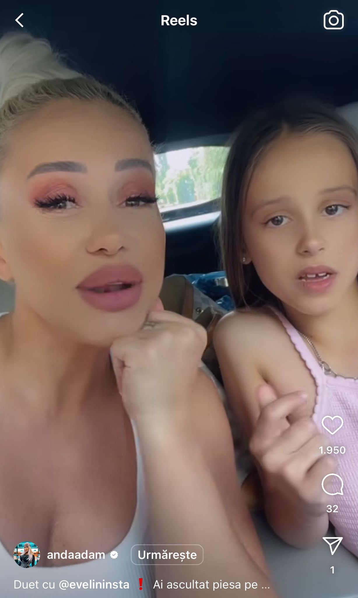 Cat de mare si frumoasa a crescut fiica Andei Adam 5