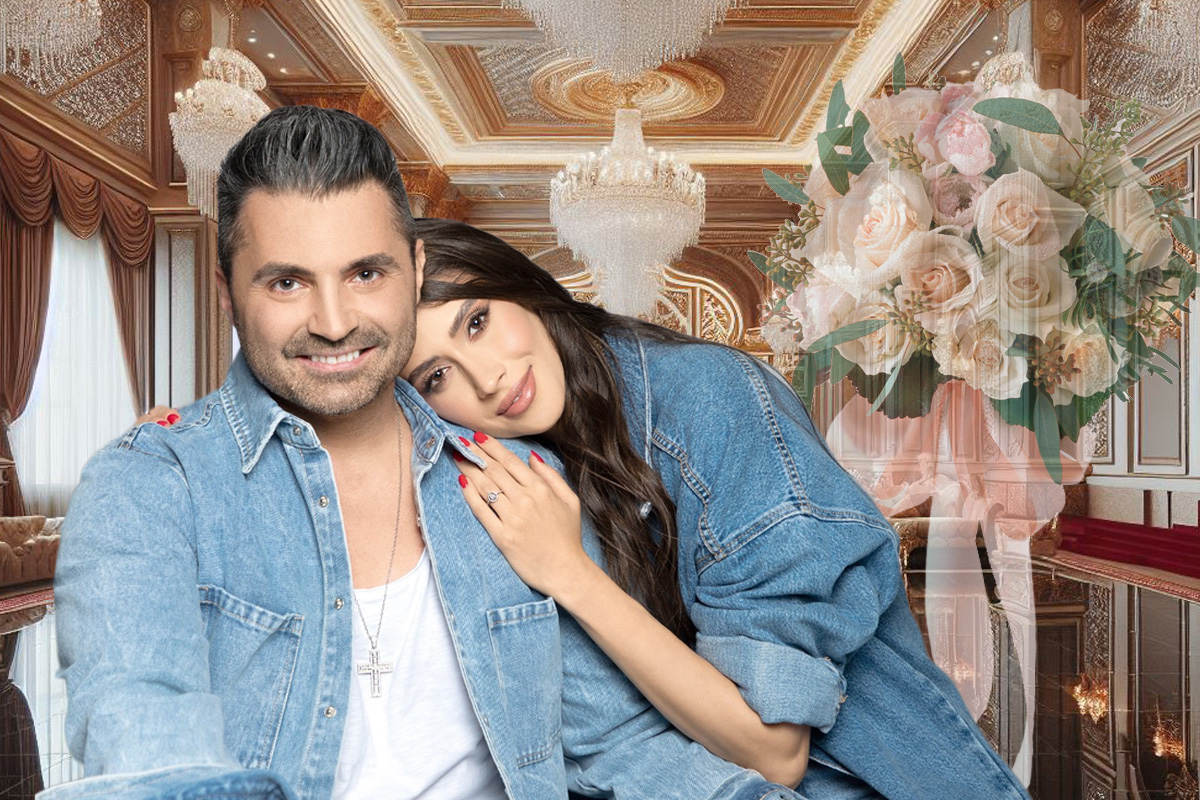 Cine sunt nașii cuplului Pepe și Yasmine. Artistul a făcut o alegere neașteptată la al treilea mariaj