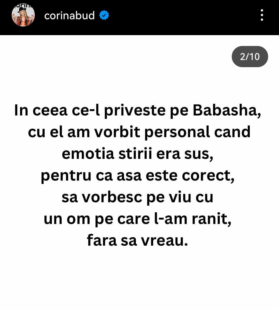 Corina Bud a rupt tacerea 1