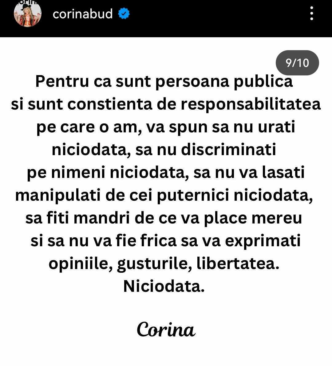 Corina Bud a rupt tacerea 8