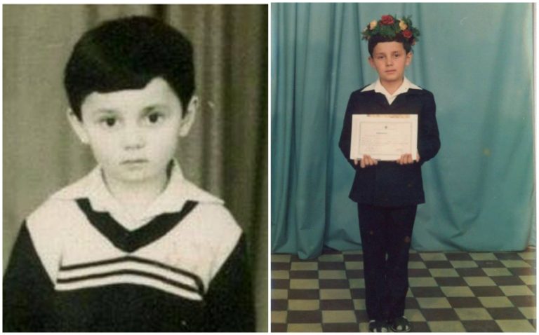 Îl recunoști? Băiețelul din fotografie e acum unul dintre cei mai de succes prezentatori TV. E căsătorit cu o artistă celebră