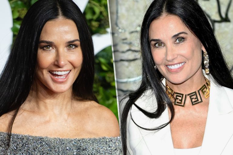 Imagini impresionante cu Demi Moore, la 61 de ani, în costum de baie. Parcă timpul nici nu a trecut pentru ea, arată senzațional