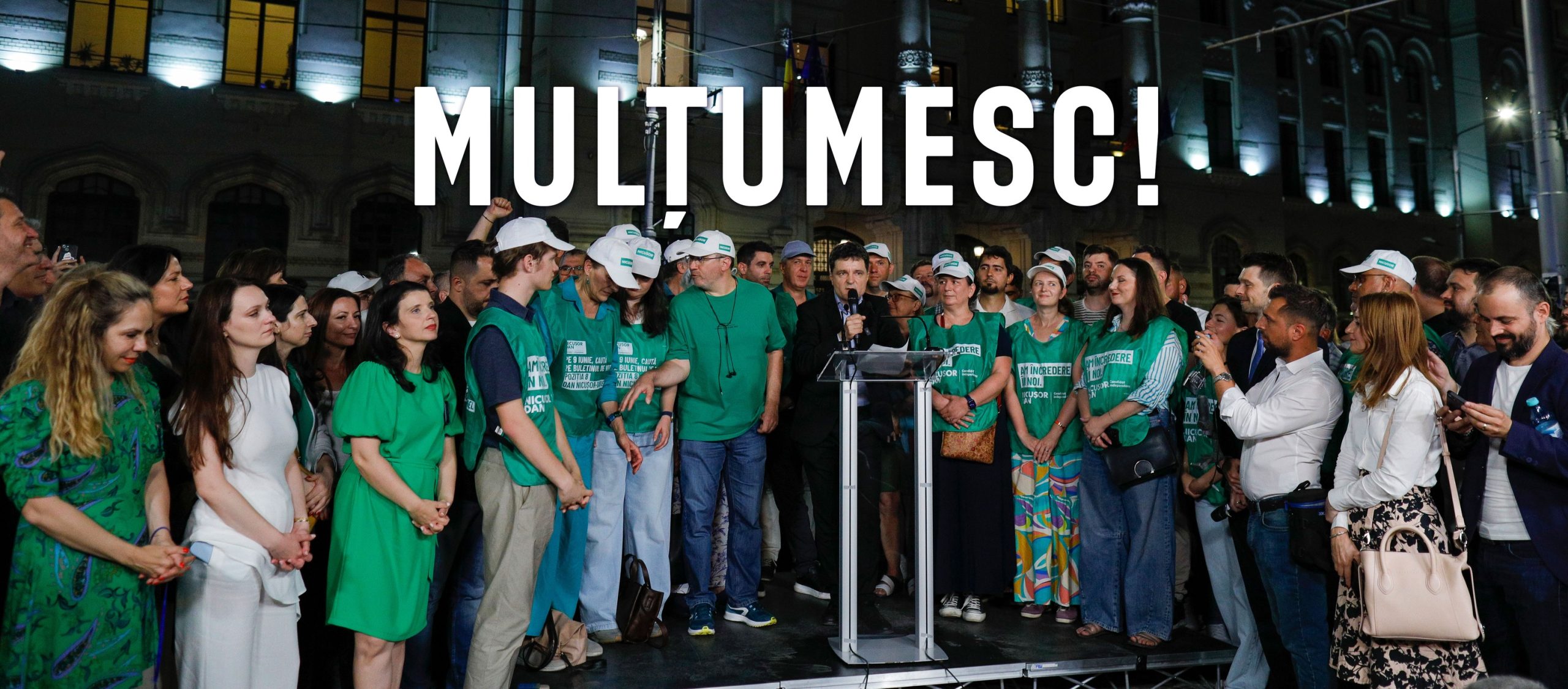 Cum și-a făcut apariția iubita lui Nicușor Dan, Mirabela Grădinaru, la vot