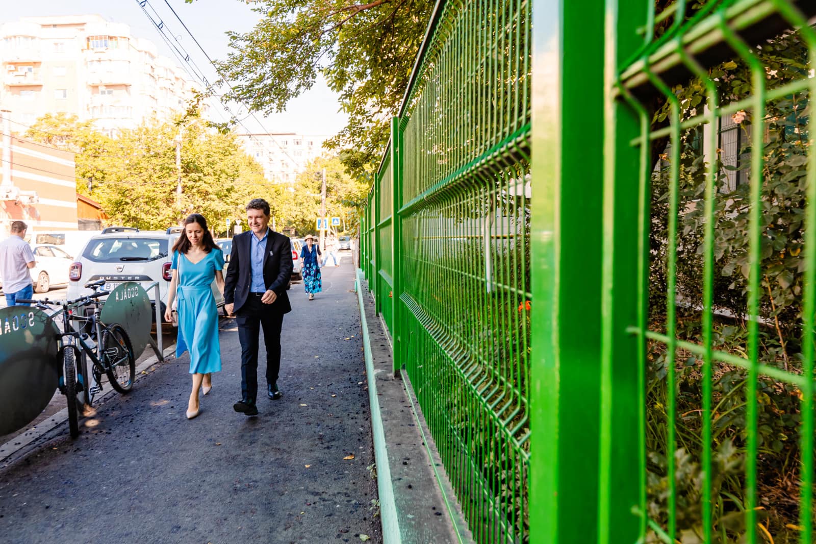 Cum și-a făcut apariția iubita lui Nicușor Dan, Mirabela Grădinaru, la vot