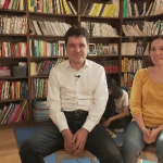 Cum și-a făcut apariția iubita lui Nicușor Dan, Mirabela Grădinaru, la vot