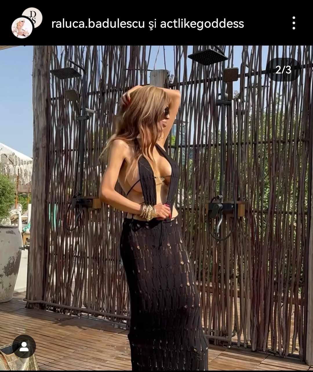 Raluca Badulescu, in cel mai ametitor decolteu pe retelele sociale 3