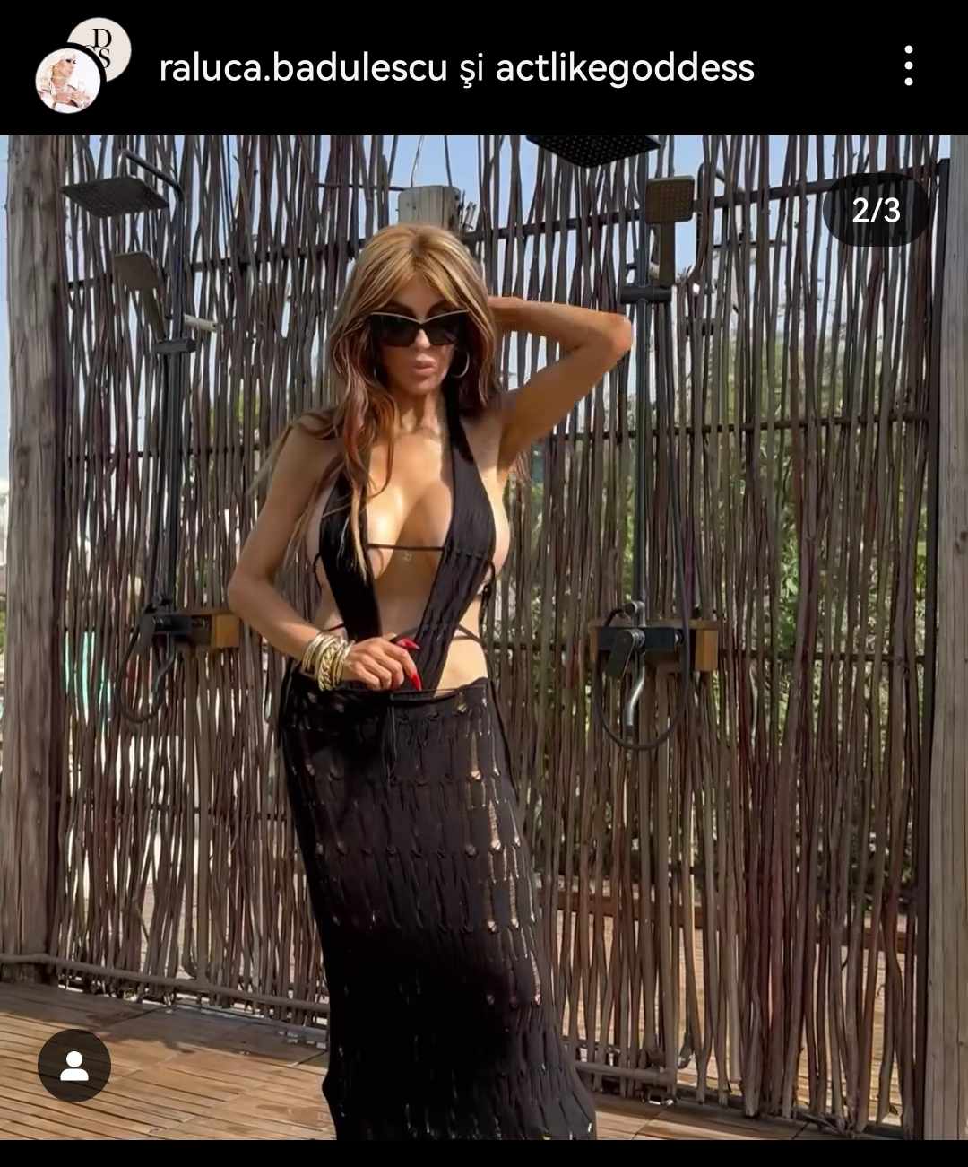 Raluca Badulescu, in cel mai ametitor decolteu pe retelele sociale 4