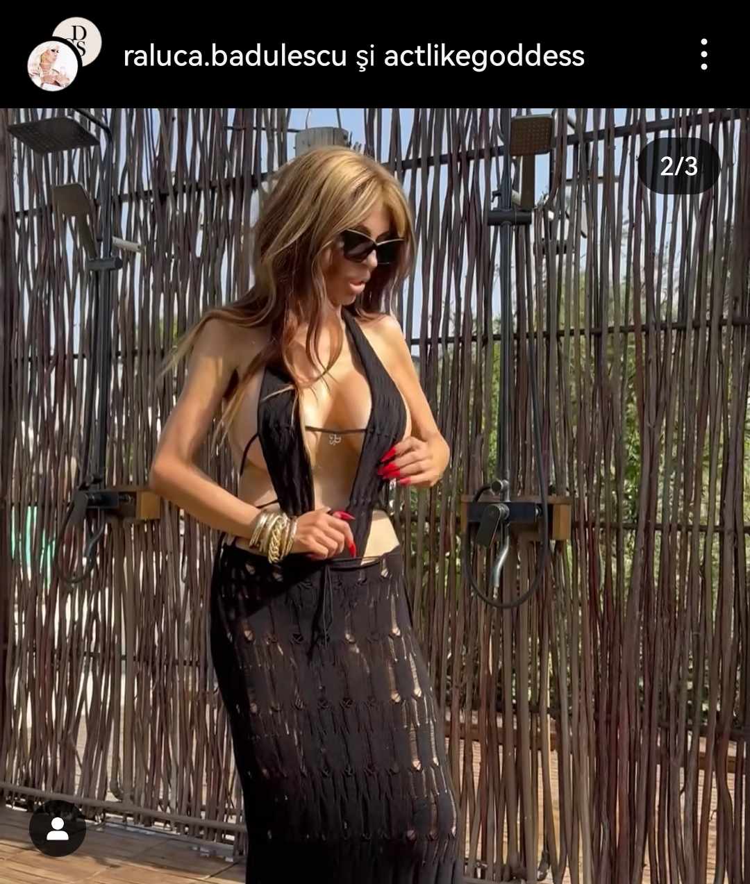 Raluca Badulescu, in cel mai ametitor decolteu pe retelele sociale 6