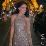 Rochia minuscula cu care Adelina Pestritu a defilat pe strazile din Paris 2