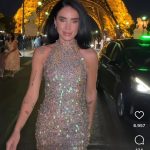 Rochia minuscula cu care Adelina Pestritu a defilat pe strazile din Paris 5