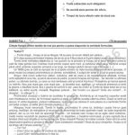 Subiecte Evaluarea Națională 2024