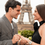 Ianis și Elena s-au logodit la Paris
