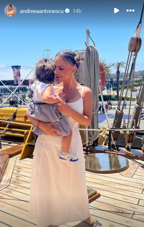 Andreea Antonescu, irezistibila pe o plaja din California 3