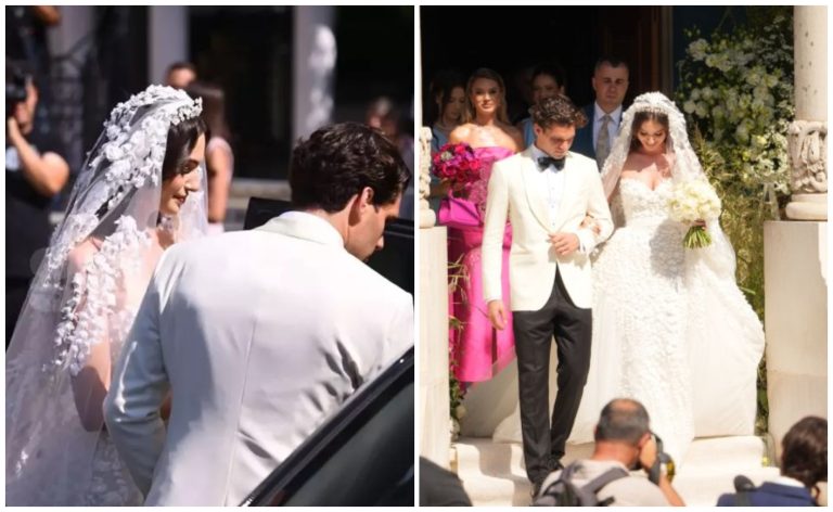 Cât au costat rochia de mireasă a Elenei și costumul de ginere al lui Ianis Hagi. Cei doi nu s-au uitat la bani când și-au ales ținutele