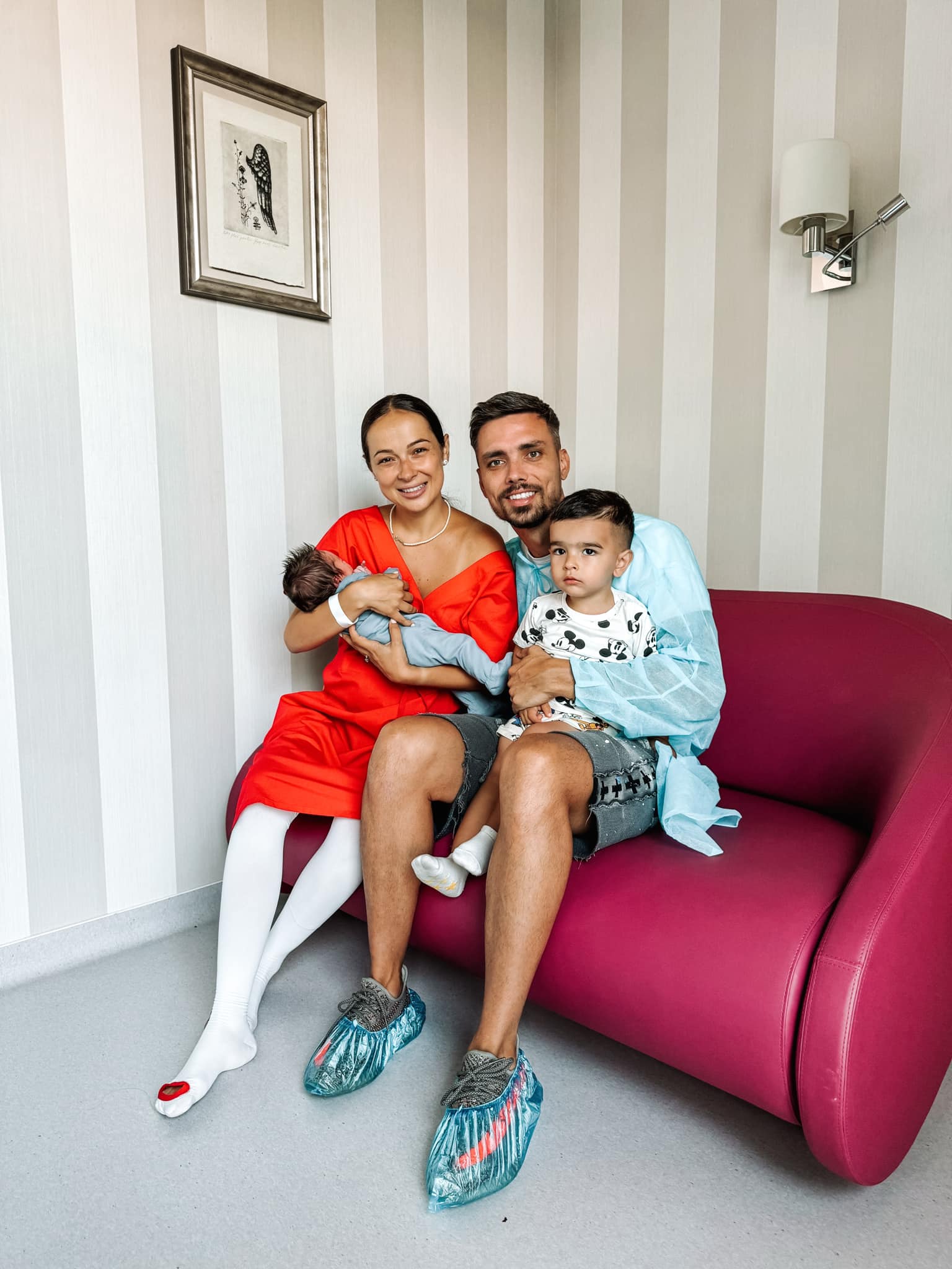 Cine sunt nasii de botez ai lui Isaia, cel de-al doilea copil al Vladutei Lupau