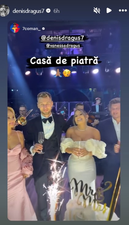 Cum a aratat rochia de mireasa a sotiei fotbalistului Denis Dragus 2