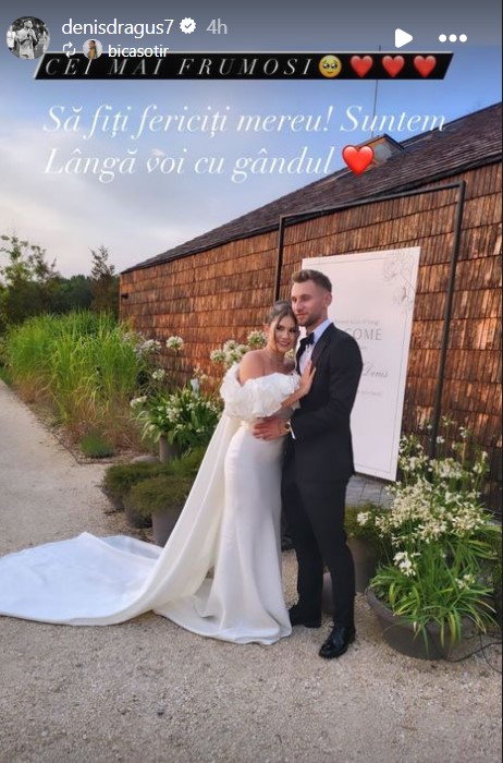 Cum a aratat rochia de mireasa a sotiei fotbalistului Denis Dragus 4
