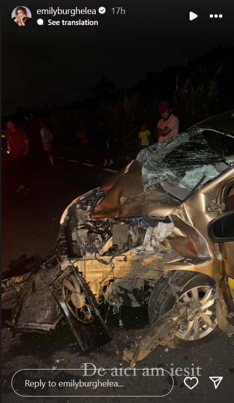 Emily Burghelea a trecut prin momente de groaza 3