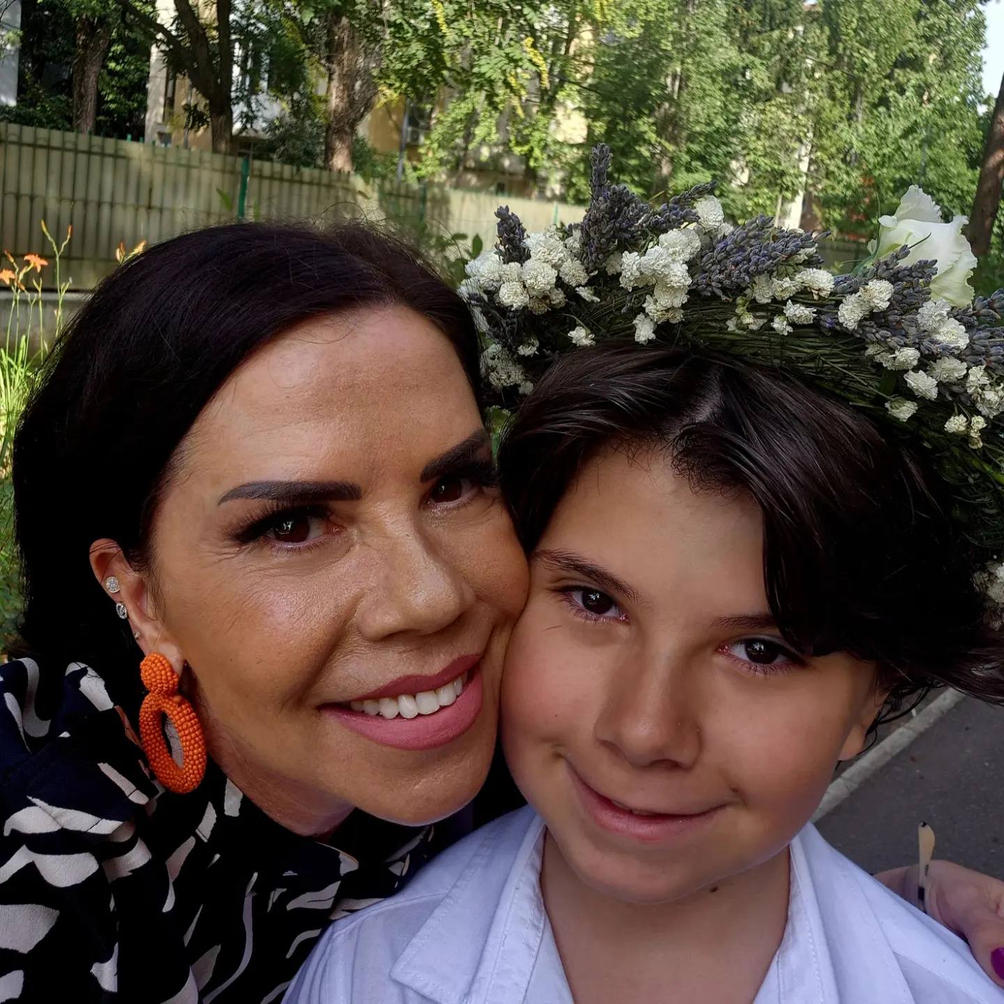 Imagini rare cu Filip, singurul fiu biologic al Luminitei Anghel 1