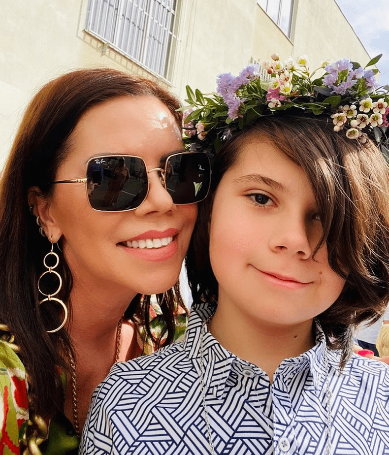 Imagini rare cu Filip, singurul fiu biologic al Luminitei Anghel 4