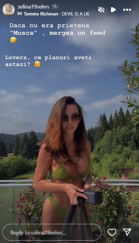 Iubita lui Victor Slav, aparitie de senzatie in costum de baie 2