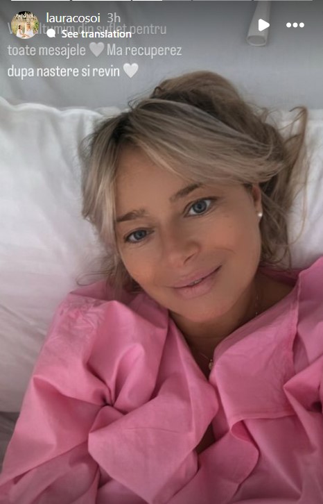 Laura Cosoi, dezvaluiri emotionante dupa ce a adus pe lume al patrulea copil 1