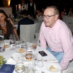 TAORMINA, ITALY  - *EXCLUSIVE*  - Romanian actress/model Madalina Ghenea and Hollywood star Kevin Spacey are guests at Nation Award of Michael Curatolo gala dinner in Taormina

BACKGRID UK 19 JULY 2024,Image: 891030690, License: Rights-managed, Restrictions: RIGHTS: WORLDWIDE EXCEPT IN ITALY, Model Release: no, Pictured: Madalina Ghenea, Kevin Spacey, Credit line: COBRA TEAM / BACKGRID / Backgrid UK / Profimedia