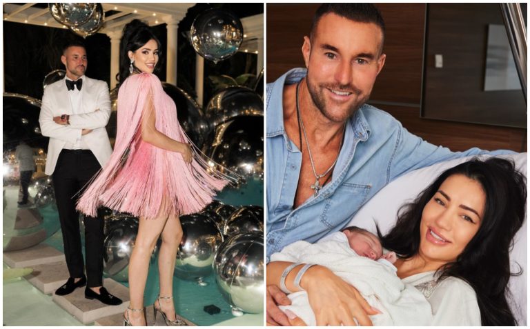 Numele inedit ales de Philipp Plein și Andreea Sasu pentru băiețelul lor. Primele imagini cu bebelușul FOTO