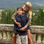 Vica Blochina, imagine rara cu fiul ei si al lui Victor Piturca 2