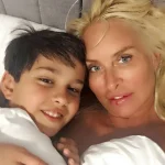 Vica Blochina, imagine rara cu fiul ei si al lui Victor Piturca 6