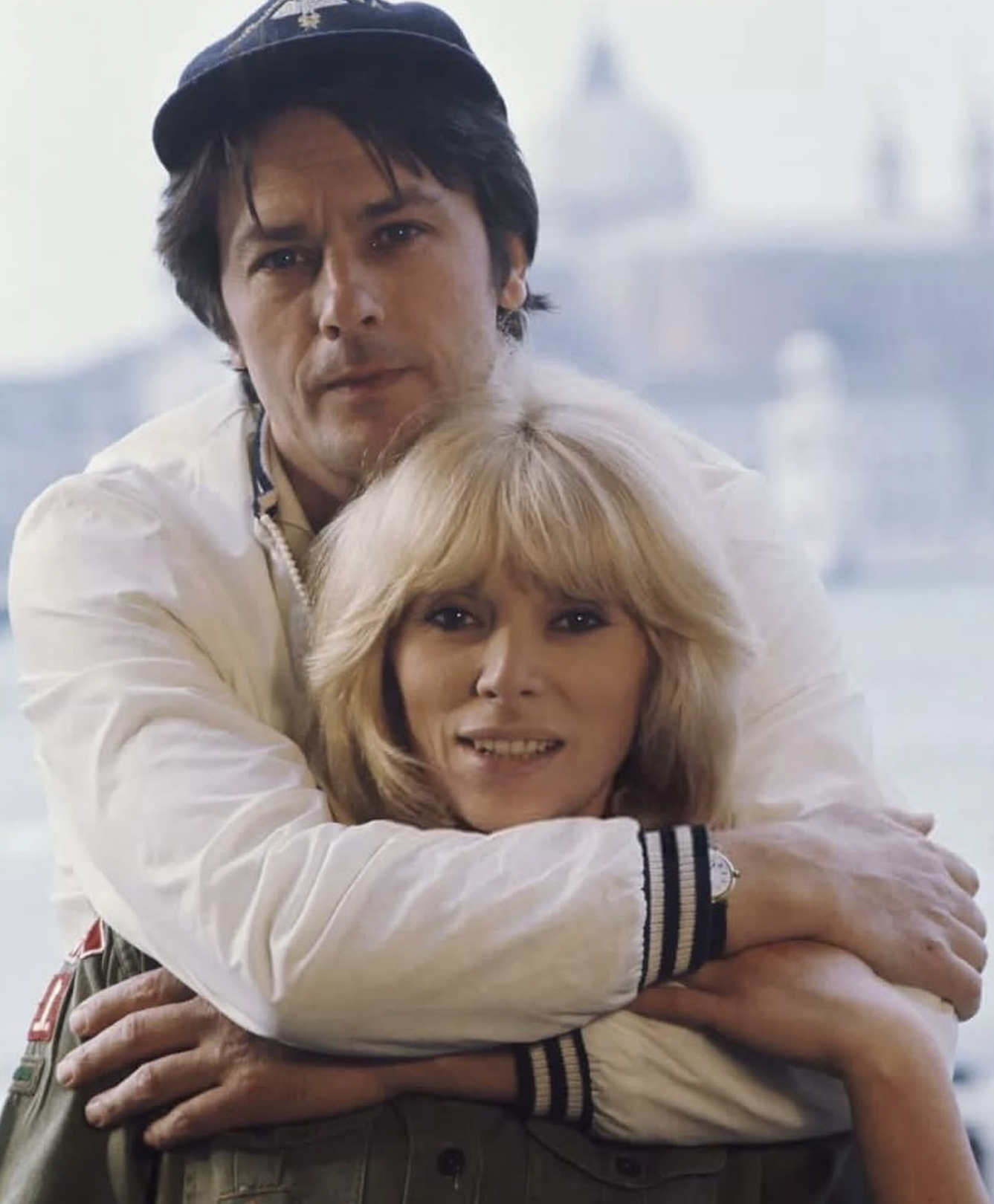 Alain Delon și Mireille Darc