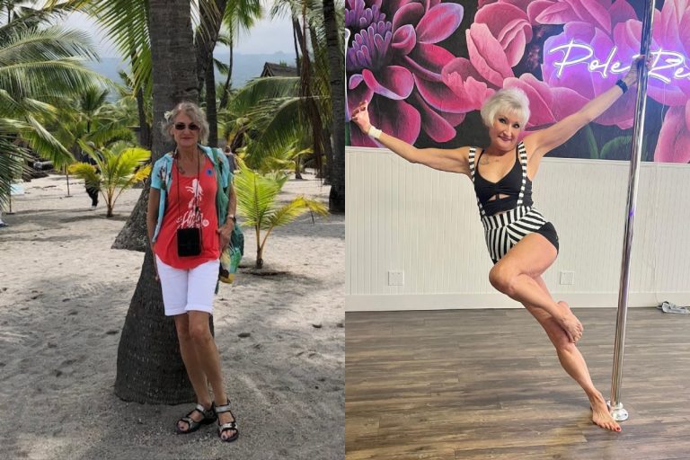 Nu o să ghicești niciodată ce vârstă are femeia din aceste imagini. Dansul la bară este pasiunea ei