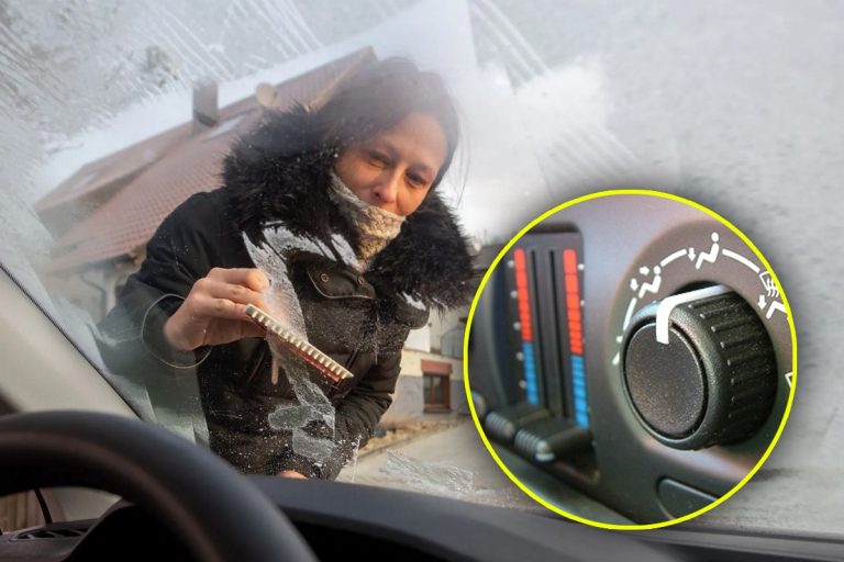 Cum setezi temperatura în mașină, în perioada rece. Butonul necesar iarna