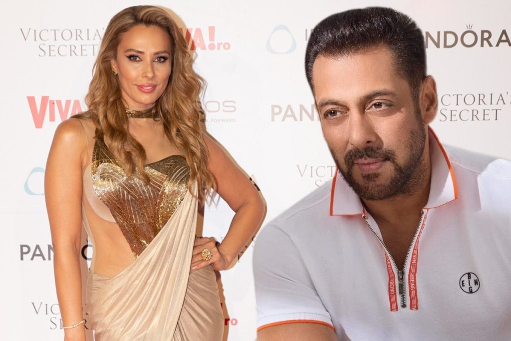 Iulia Vântur și Salman Khan