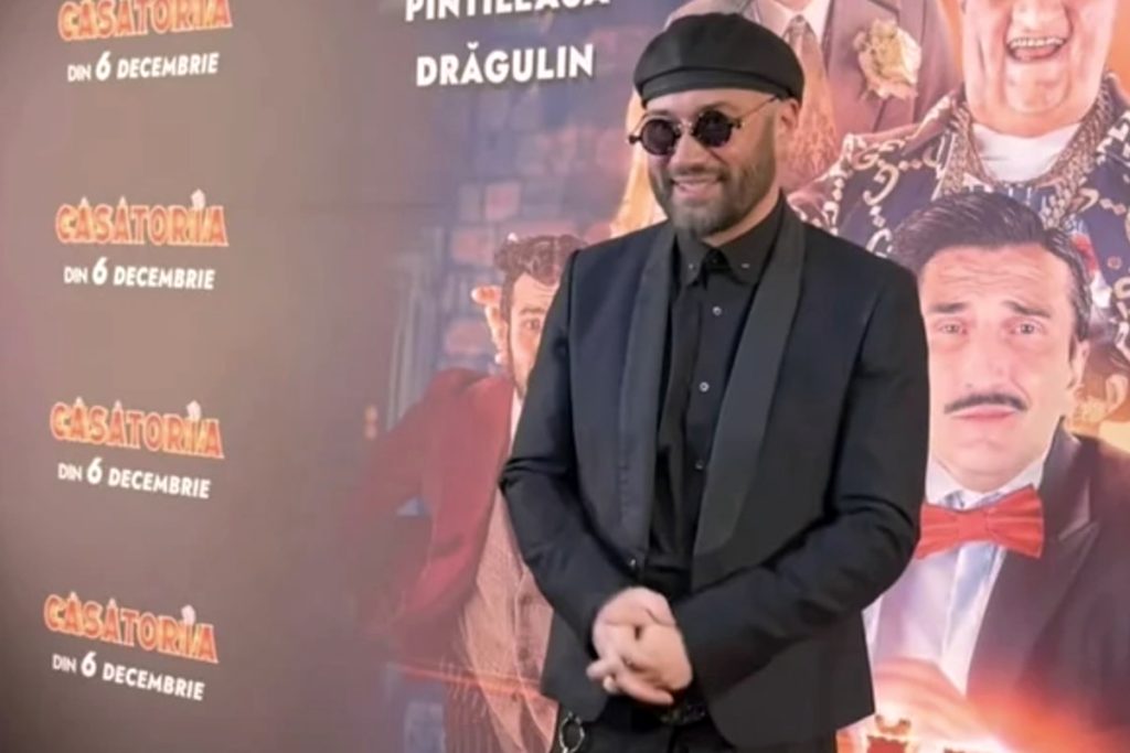 Kilt-ul pe care l-a purtat Mihai Bendeac la avanpremiera filmului său a atras toate privirile