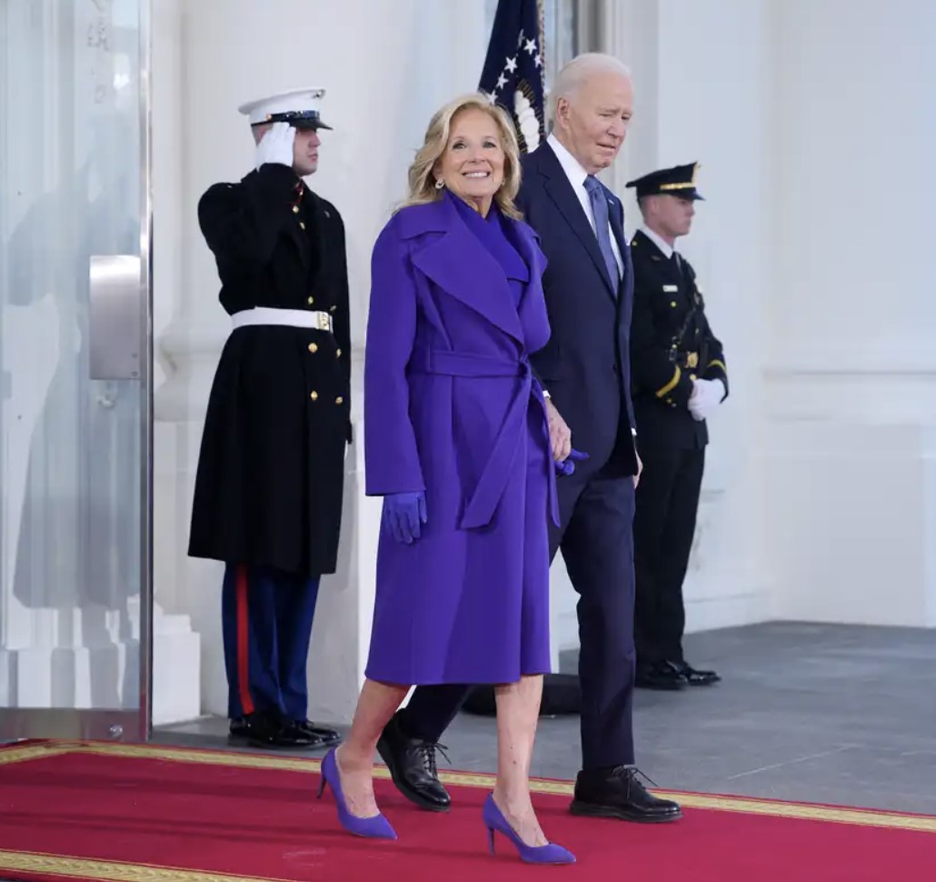 Jill Biden a ales o cukoare puternică, în ziua în care ea și soțul ei au părăsit Casa Albă