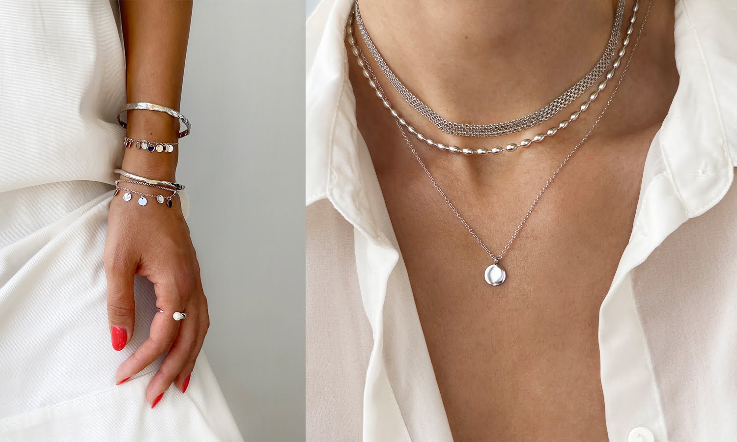 Cum să porți argintul