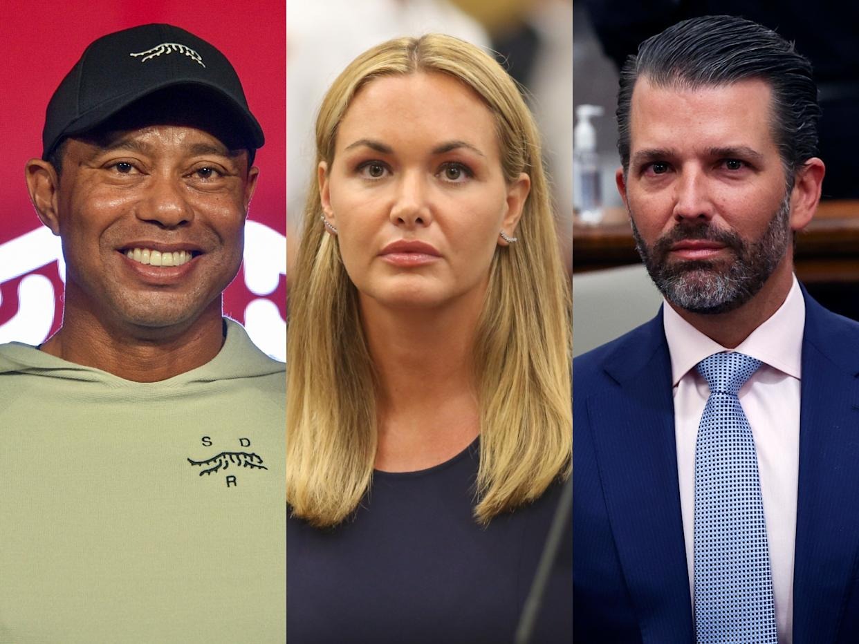 Fiul lui Donald Trump, surprins de relația fostei sale soții cu Tiger Woods