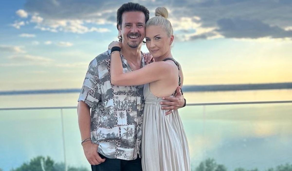 Mihai Petre și Elwira în vacanță