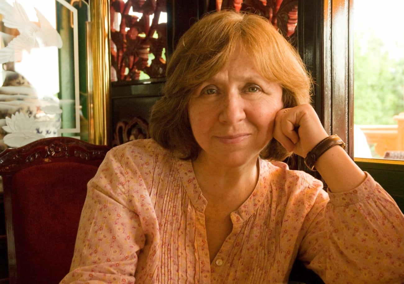 Svetlanei Aleksievici, autoarea cărții