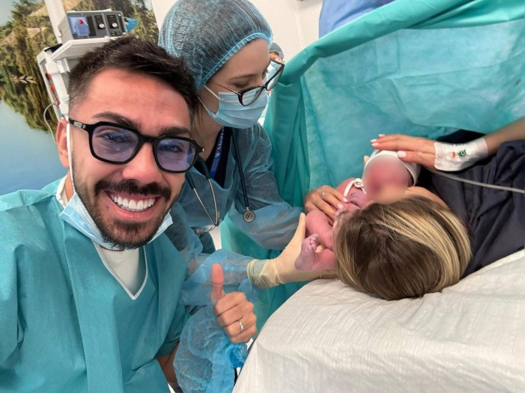 Claudia Puican și Armin Nicoară copil