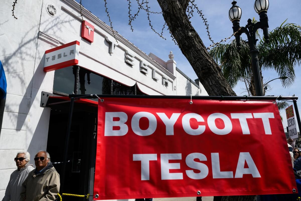 Proteste Tesla