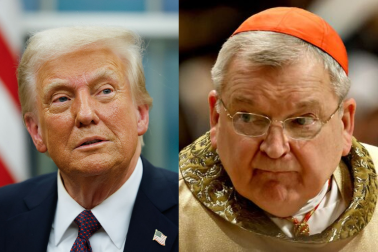Donald Trump îl susține pe cardinalul Raymond Burke pentru funcția de Papă